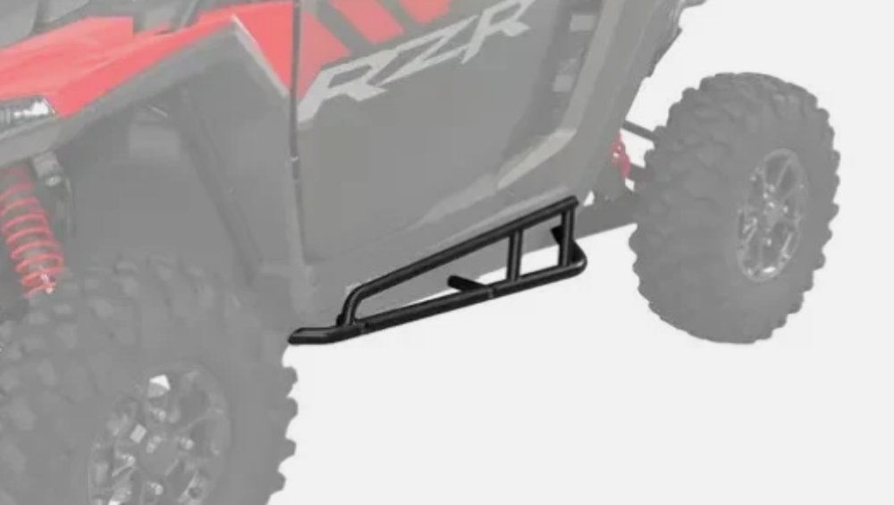 Polaris 2884473-458 Premium Nerf Bars Black for RZR New Genuine