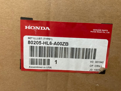 Honda 80205-HL6-A00ZB Talon 1000X Fender Kit New Genuine
