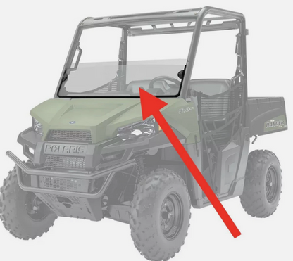 Polaris 2883320 Half Windshield Kit for Ranger New Genuine