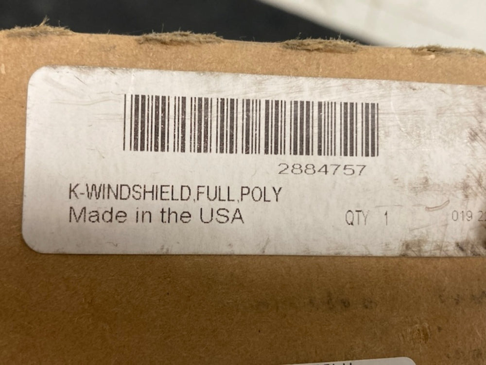 Polaris 2884757 Full Poly Windshield for RZR Trail S New Genuine