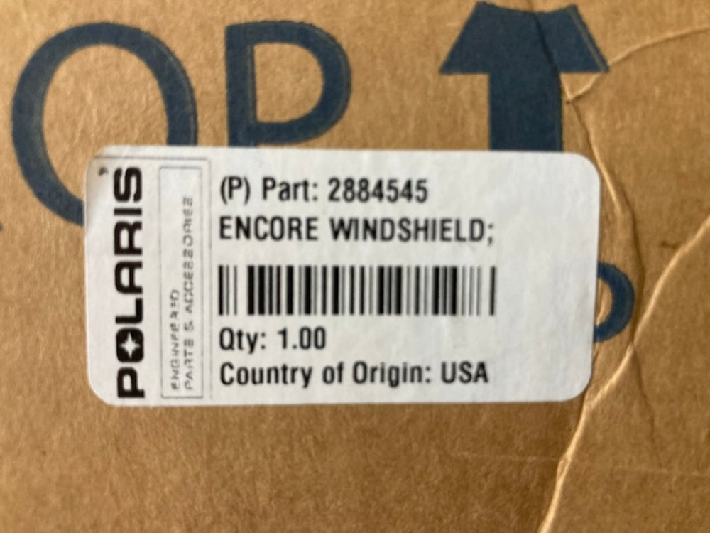 Polaris 2884545 Encore Glass Windshield New Genuine