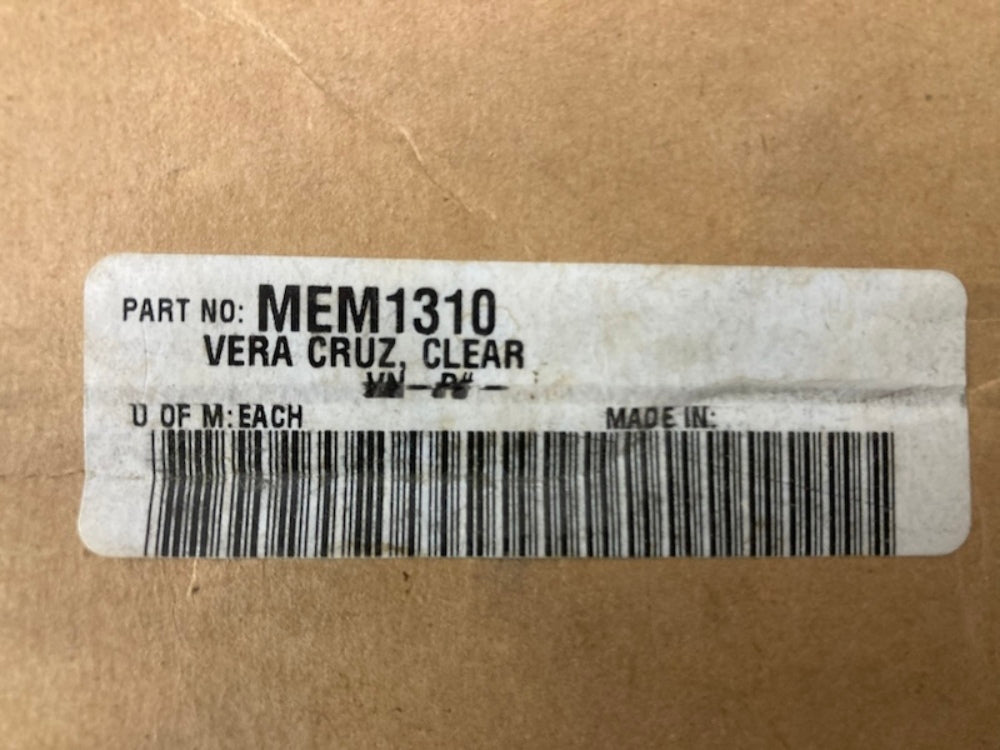 Memphis Shades MEM1313 Vera Cruz Clear Front Fairing New Genuine