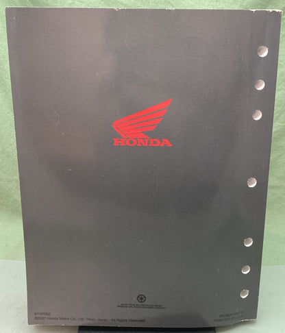 Genuine Honda 61HP002 TRX500FE/FPE/FM/TM Fourtrax Foreman Service Manual '05-'07