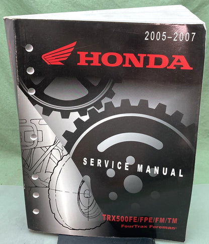 Genuine Honda 61HP002 TRX500FE/FPE/FM/TM Fourtrax Foreman Service Manual '05-'07