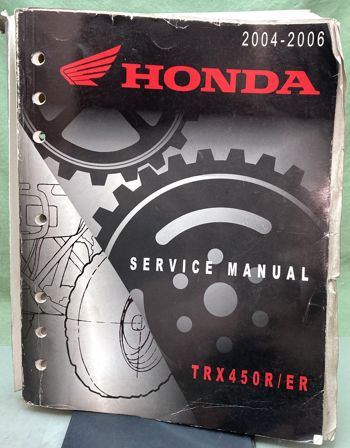 Genuine Honda 61HP102 TRX450R/ER Service Manual '04-'06