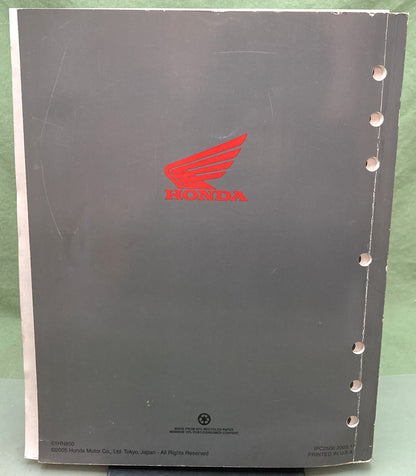 Genuine Honda 61HN850 TRX680FA/FGA Service Manual '06
