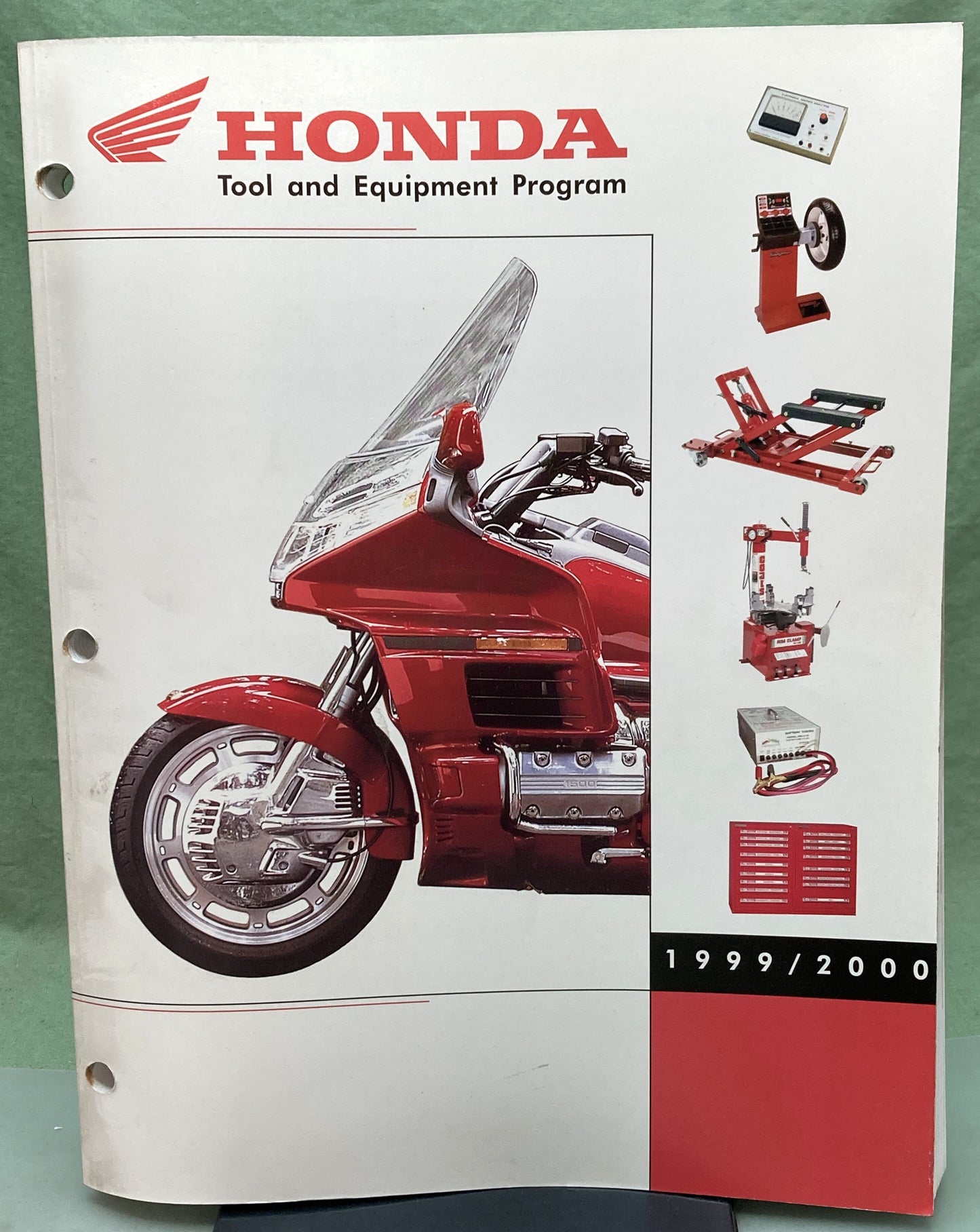 Genuine Honda EQS008C02 Tool and Equipment Program 1999-2000