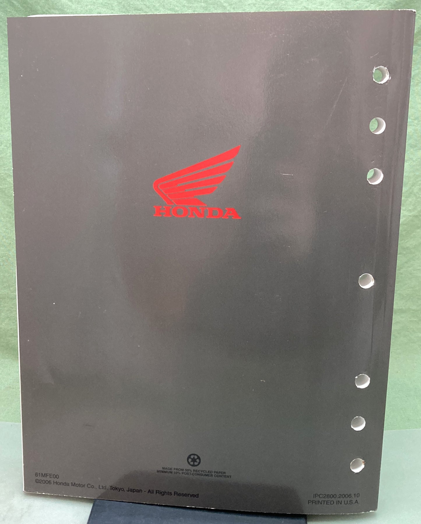 Genuine Honda 61MFE00 VT750C2 Shadow Spirit Service Manual 2007