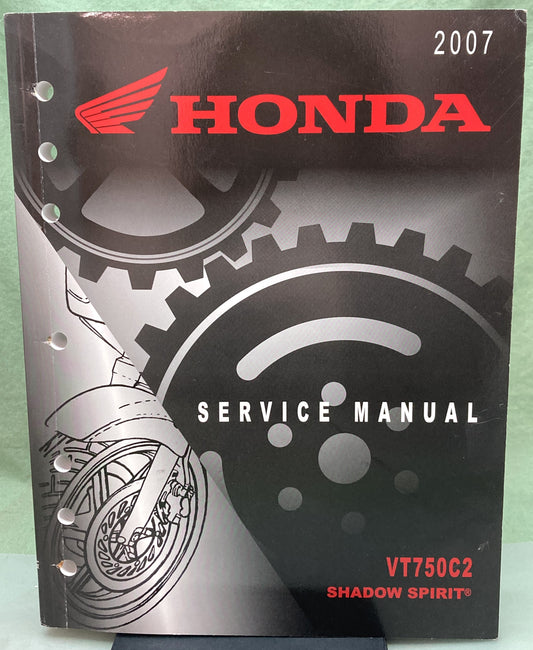 Genuine Honda 61MFE00 VT750C2 Shadow Spirit Service Manual 2007