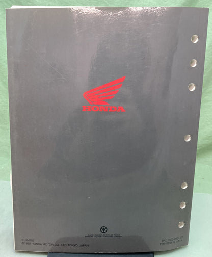 Genuine Honda 61HM707 TRX400FW Fourtrax Foreman 400 Service Manual 1995-2003