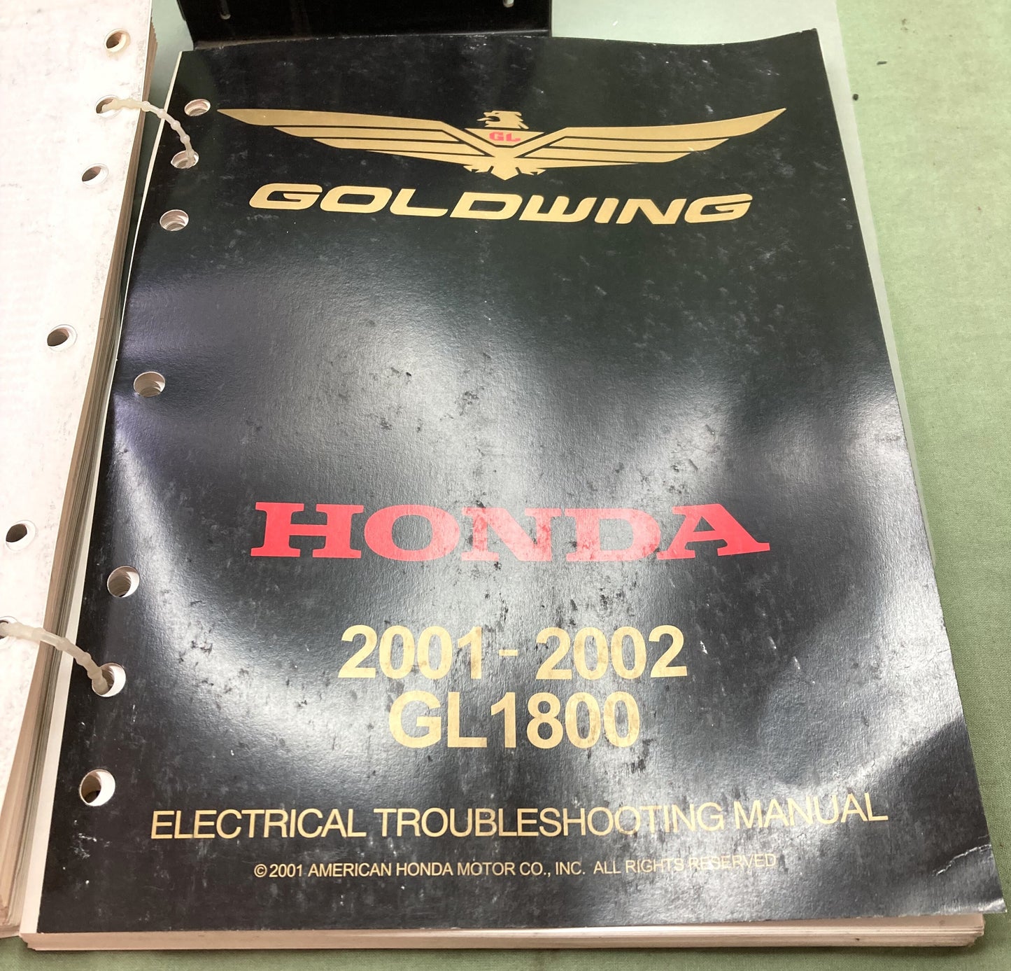 Genuine Honda 61MCA01 GL1800 Service/Electrical Troubleshooting Manual '01-'02