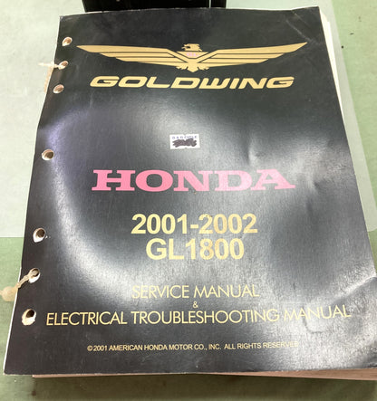 Genuine Honda 61MCA01 GL1800 Service/Electrical Troubleshooting Manual '01-'02