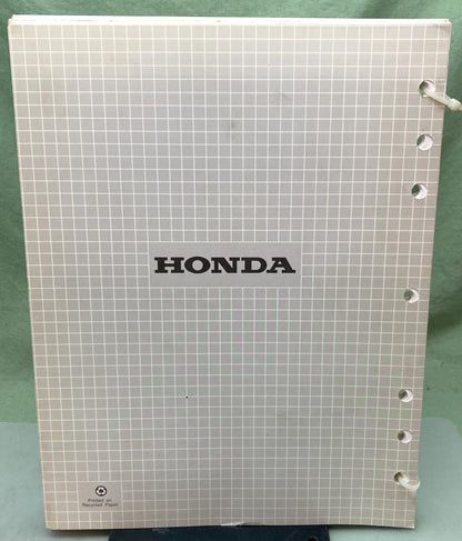 Genuine Honda 6189901 EM3000 EM4000 EMS4000 EMS4500 Shop Manual 1986