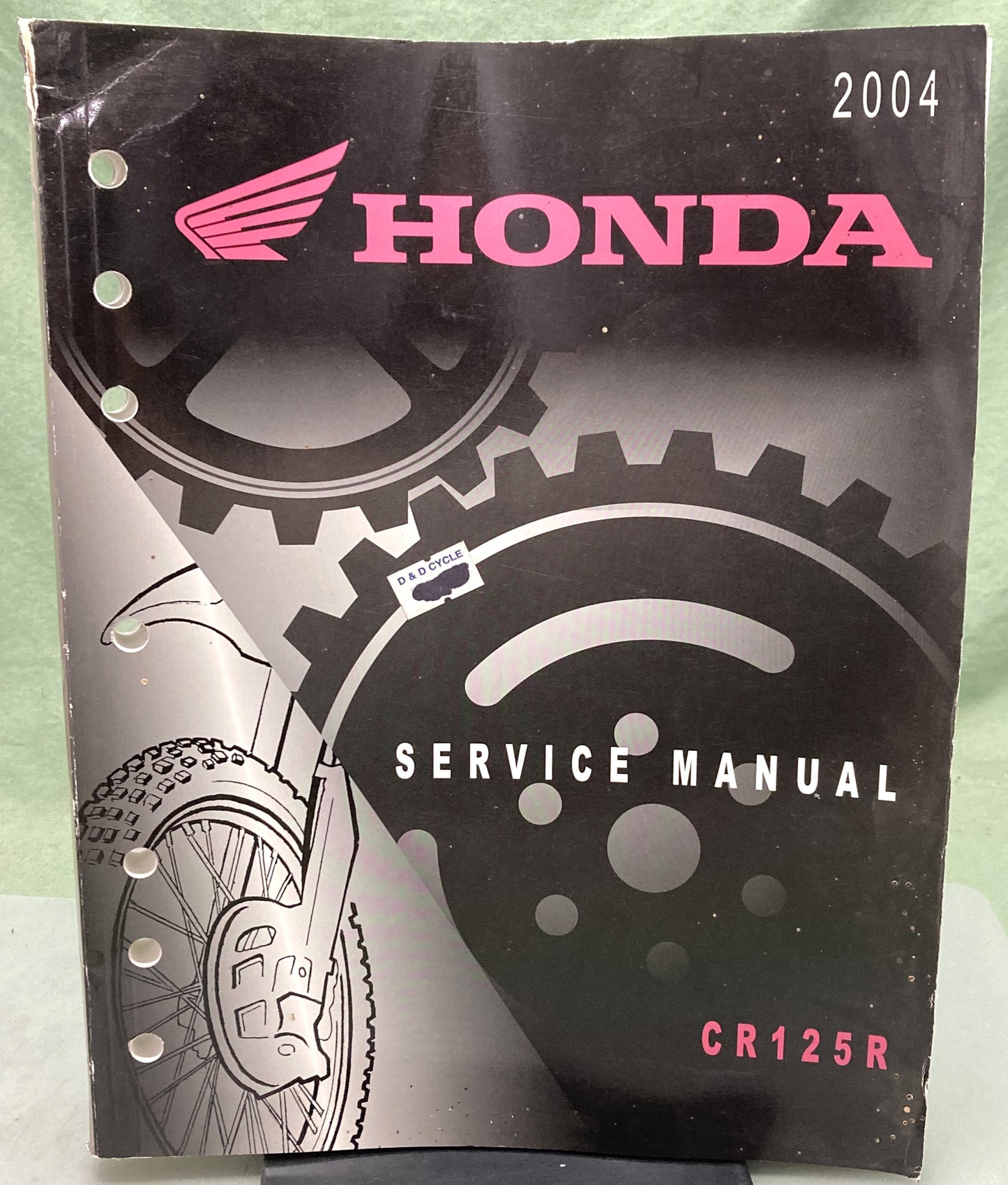 Genuine Honda 61KSR00 CR125R Service Manual 2004