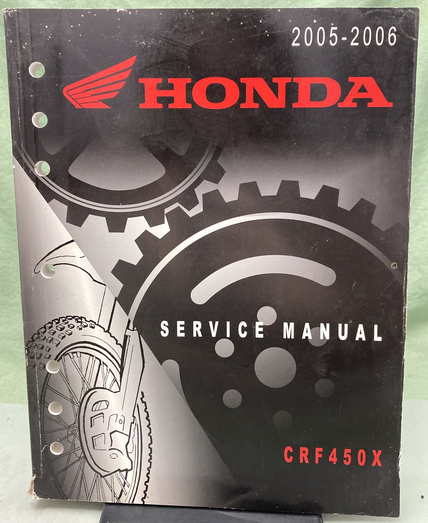 Genuine Honda 61MEY01 CRF450X Service Manual 2005-2006