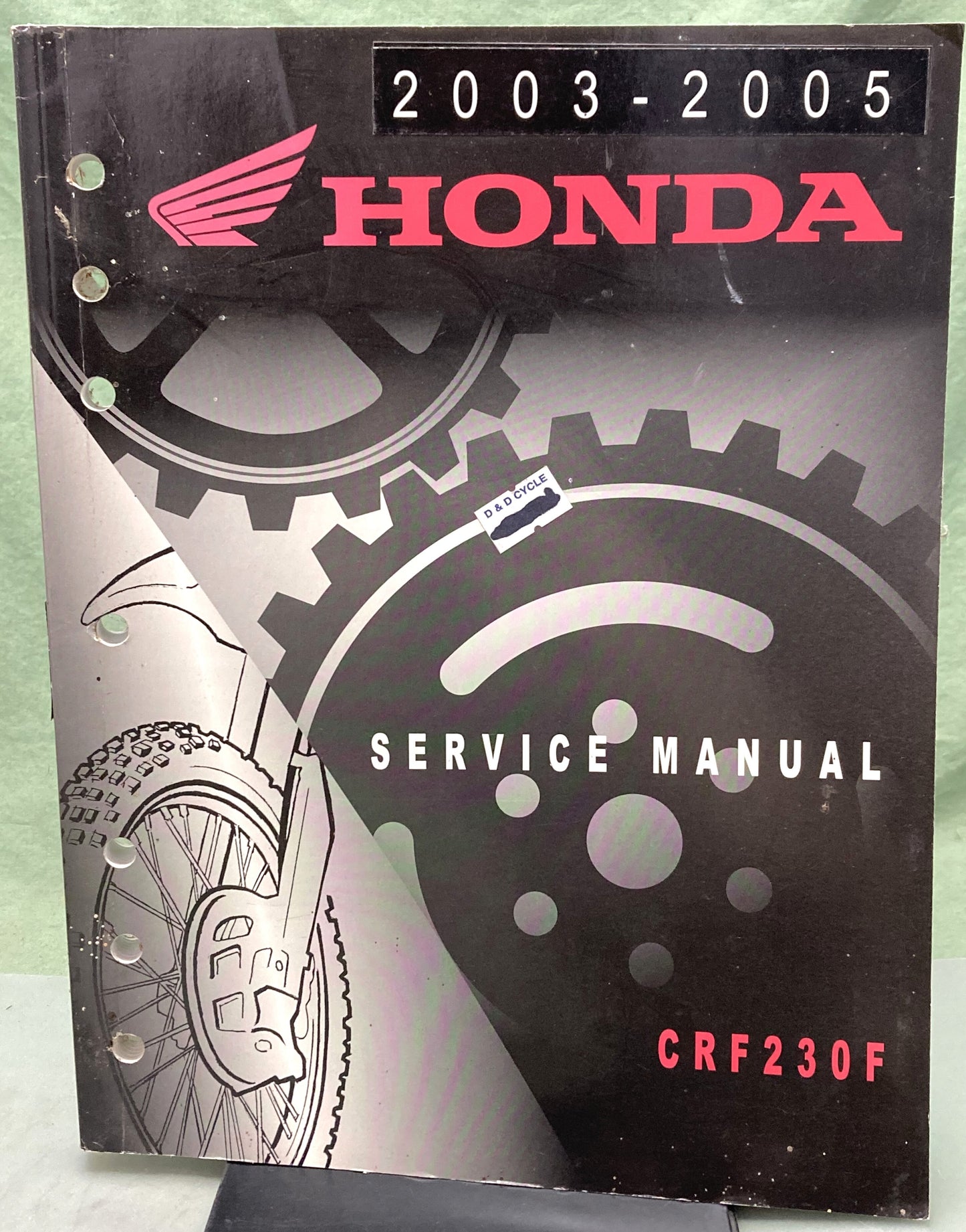 Genuine Honda 61KPS02 CRF230F Service Manual 2003-2005