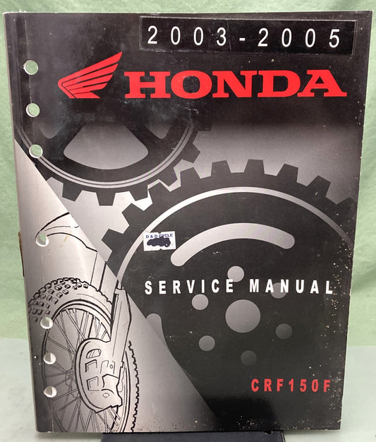 Genuine Honda 61KPT02 CRF150F Service Manual 2003-2005