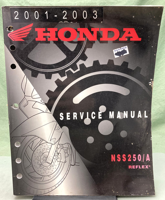 Genuine Honda 61KPB02 NSS250/A Reflex Service Manual 2001-2003