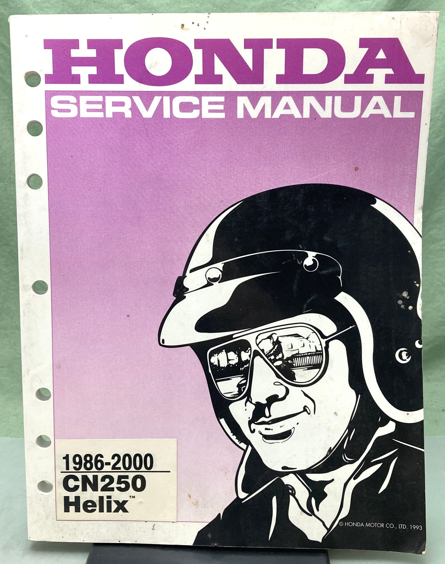 Genuine Honda 61KS410 CN250 Helix Service Manual 1993
