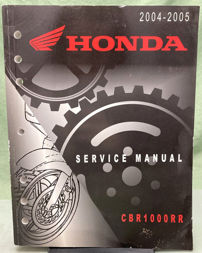 Genuine Honda 61MEL01 CBR1000RR Service Manual '04-'05