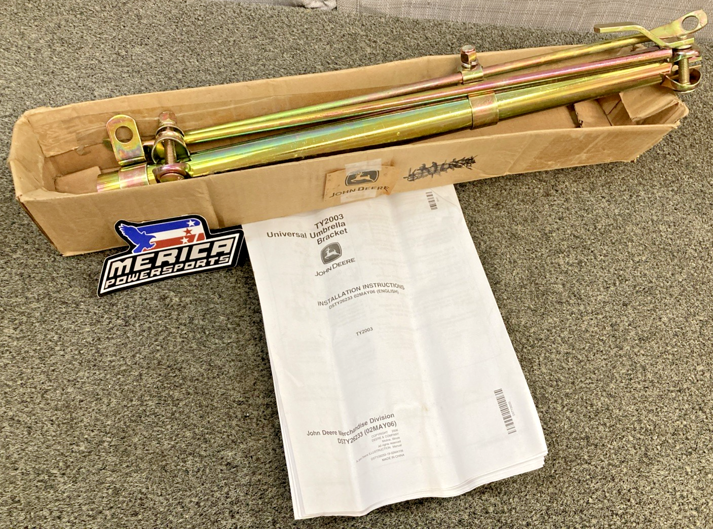 NEW GENUINE JOHN DEERE TY2003 UNIVERSAL UMBRELLA BRACKET