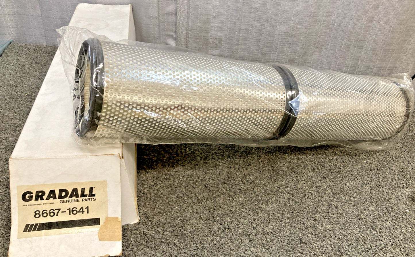 NEW GENUINE GRADALL 8667-1641 DOUBLE ELE FILTER