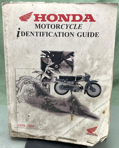 Genuine Honda 2GMAS00-AH Motorcycle Identification Guide 1959-2000