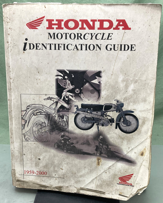 Genuine Honda 2GMAS00-AH Motorcycle Identification Guide 1959-2000