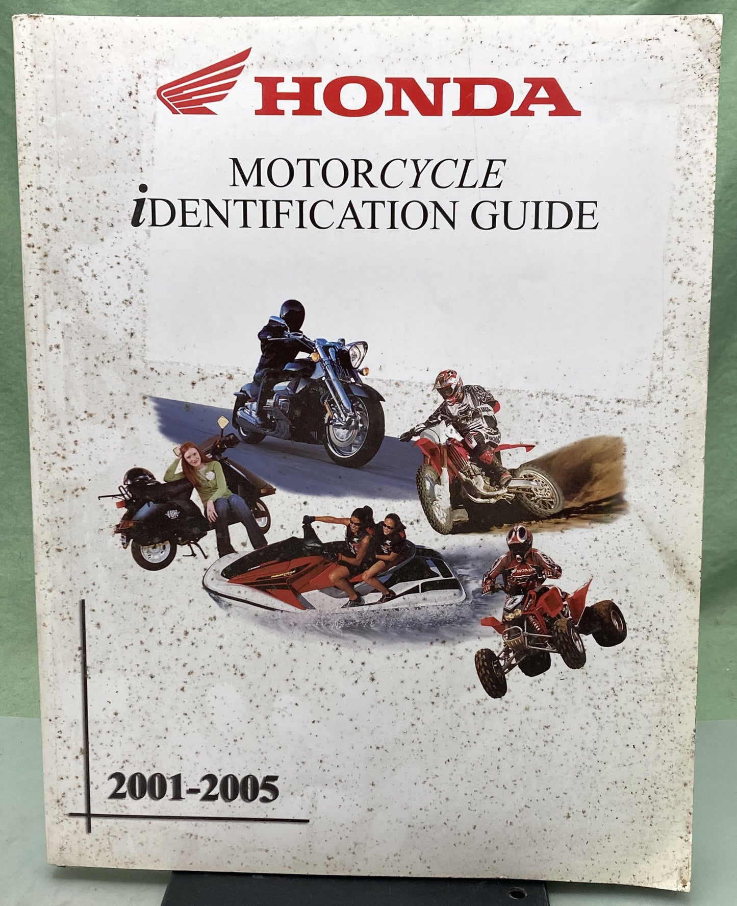 Genuine Honda 61IDG00 Motorcycle Identification Guide 2001-2005