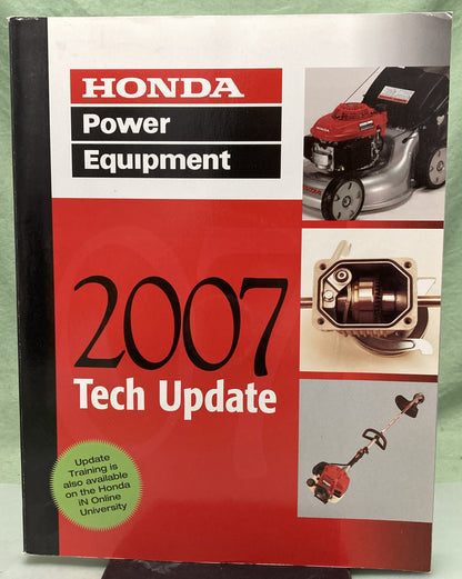 Genuine Honda Power Equipment Tech Update 2007