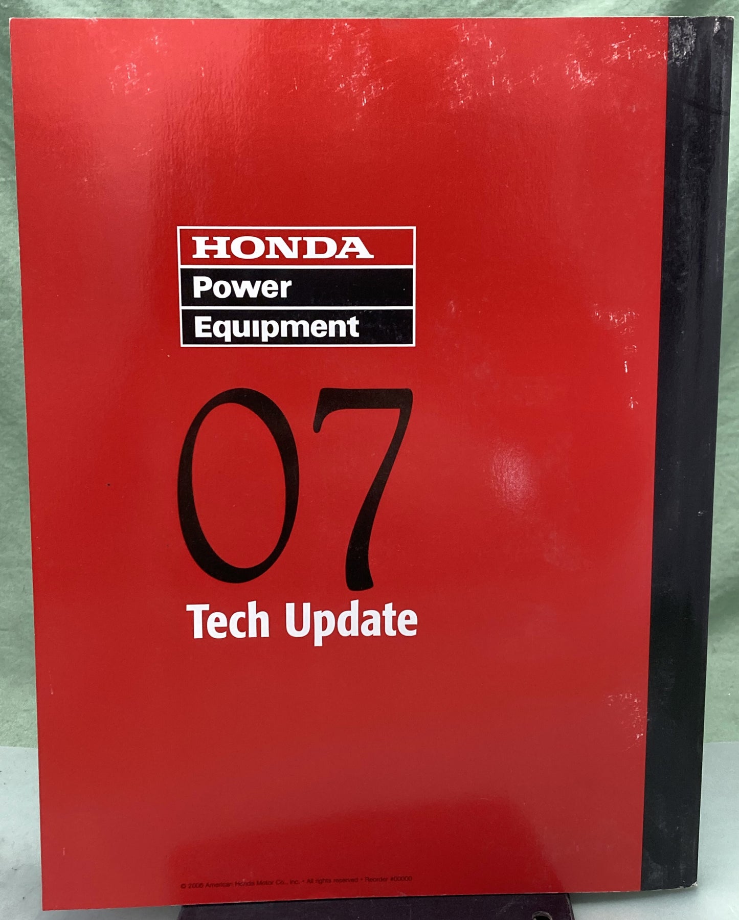 Genuine Honda Power Equipment Tech Update 2007