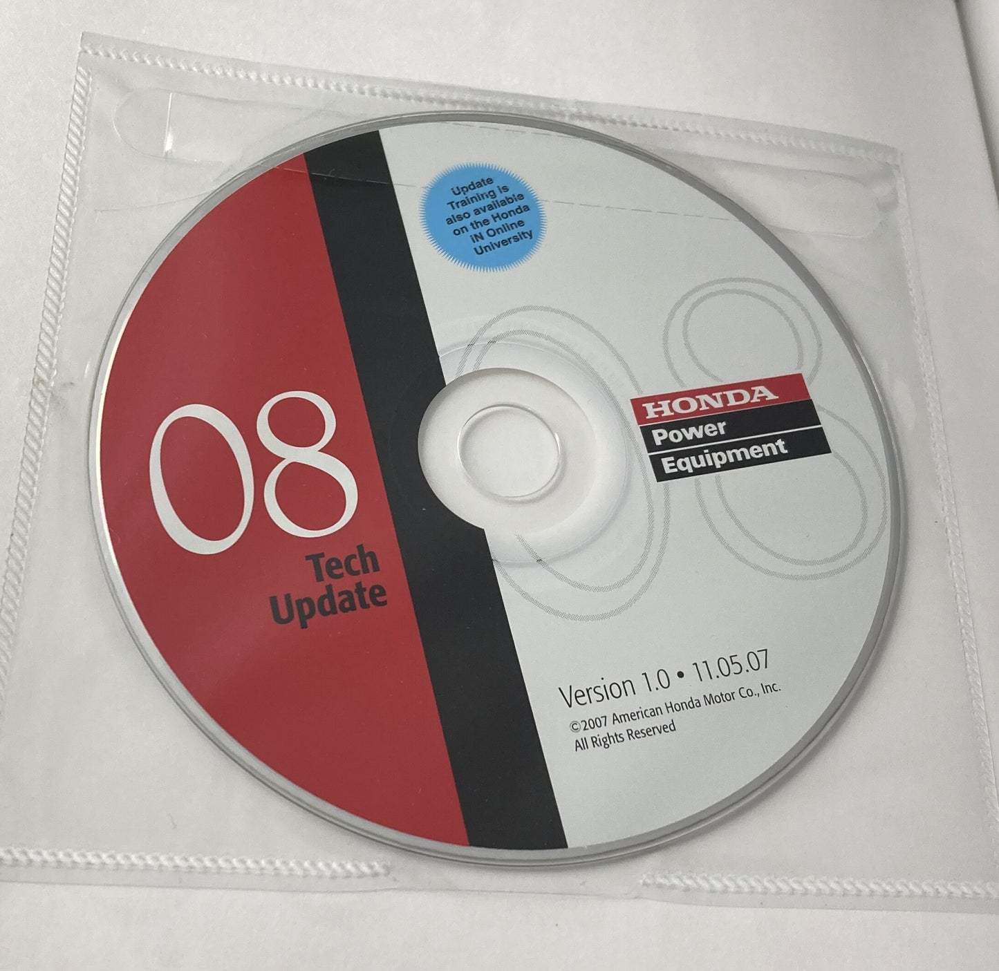Genuine Honda Power Equipment Tech Update 2008