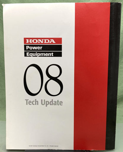 Genuine Honda Power Equipment Tech Update 2008