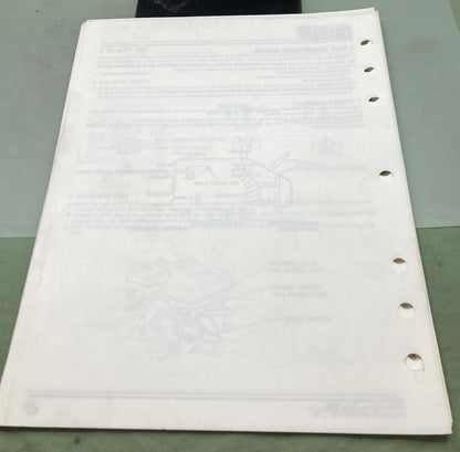 Genuine Honda 61YB410 WB20X WB30X WD20X WD30X Shop Manual 1986