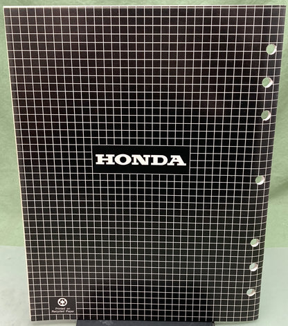 Genuine Honda TO068 Carburetor Service Manual 1998
