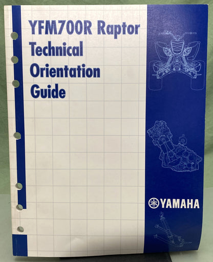Genuine Yamaha LIT-BKTOG-AT-01 YFM700R Raptor Technical Orientation Guide 2005