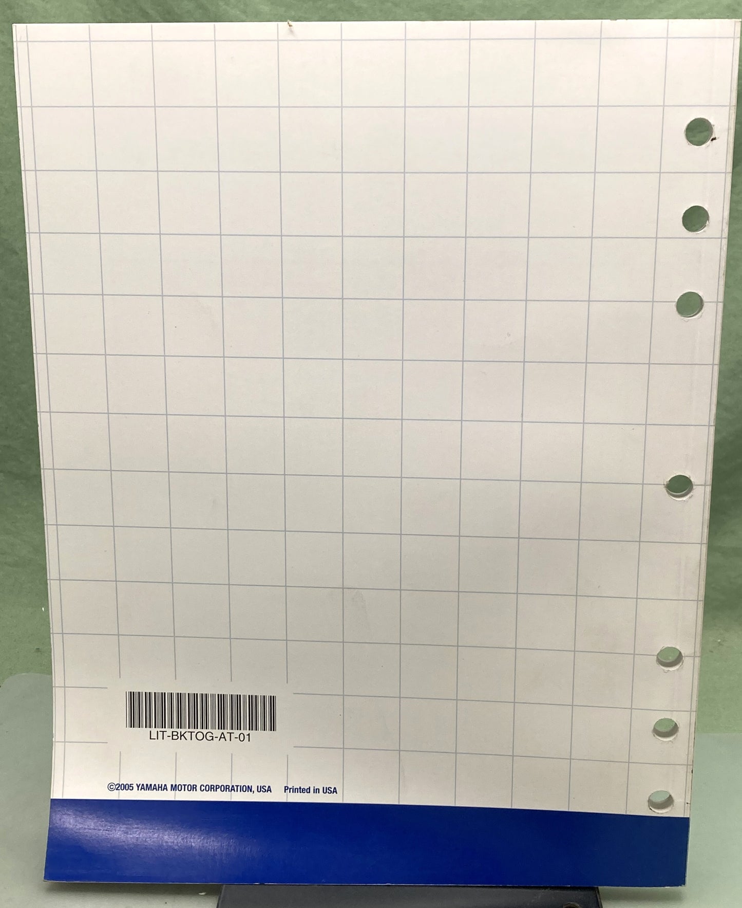 Genuine Yamaha LIT-BKTOG-AT-01 YFM700R Raptor Technical Orientation Guide 2005