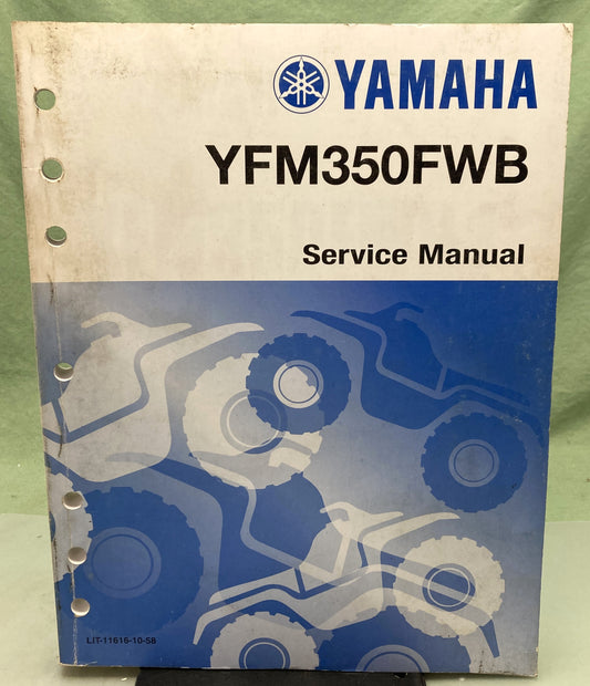 Genuine Yamaha LIT-11616-10-58 YFM350FWB Service Manual 1996