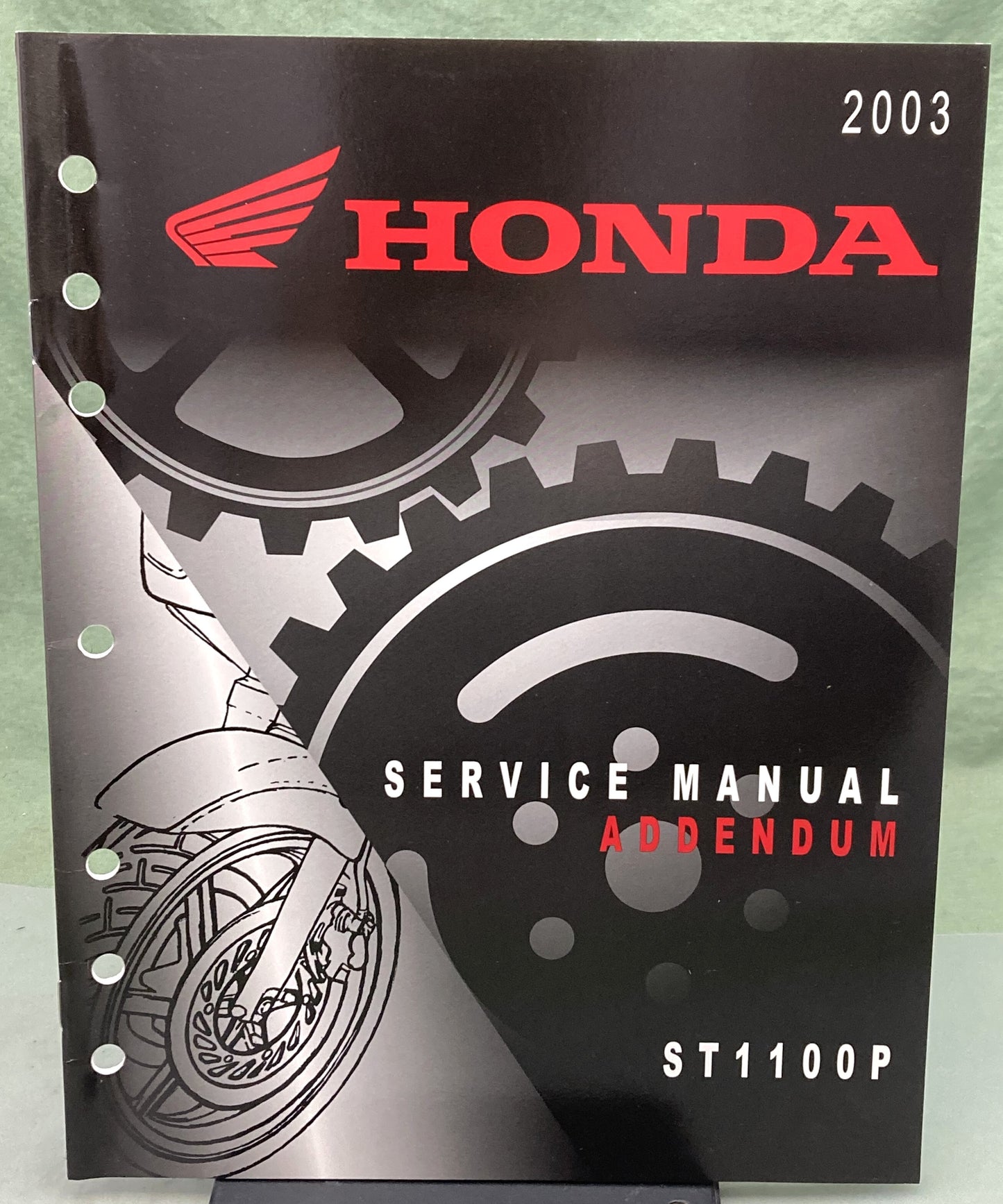 Genuine Honda 61MY311-AH ST1100P Service Manual Addendum 2003