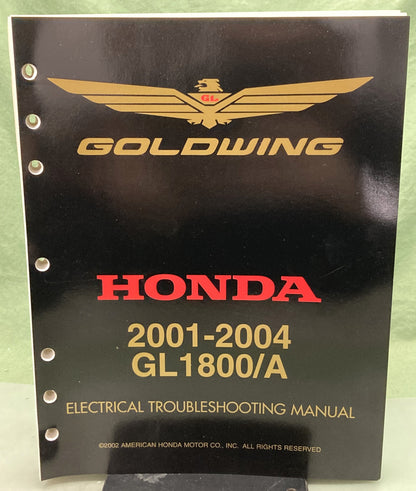Genuine Honda 61MCA03 GL1800/A Service/Electrical Troubleshooting Manual 2002