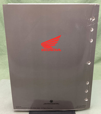 Genuine Honda 61HN703 TRX400FA, TRX400FGA Service Manual 2006