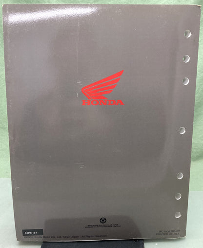 Genuine Honda 61HN151 TRX400EX Service Manual 2004