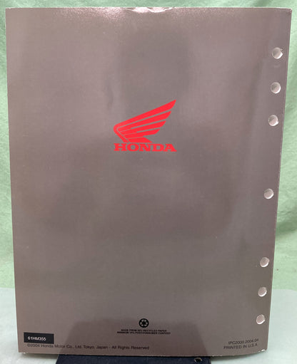 Genuine Honda 61HM355 TRX300EX Sportrax Service Manual 2004