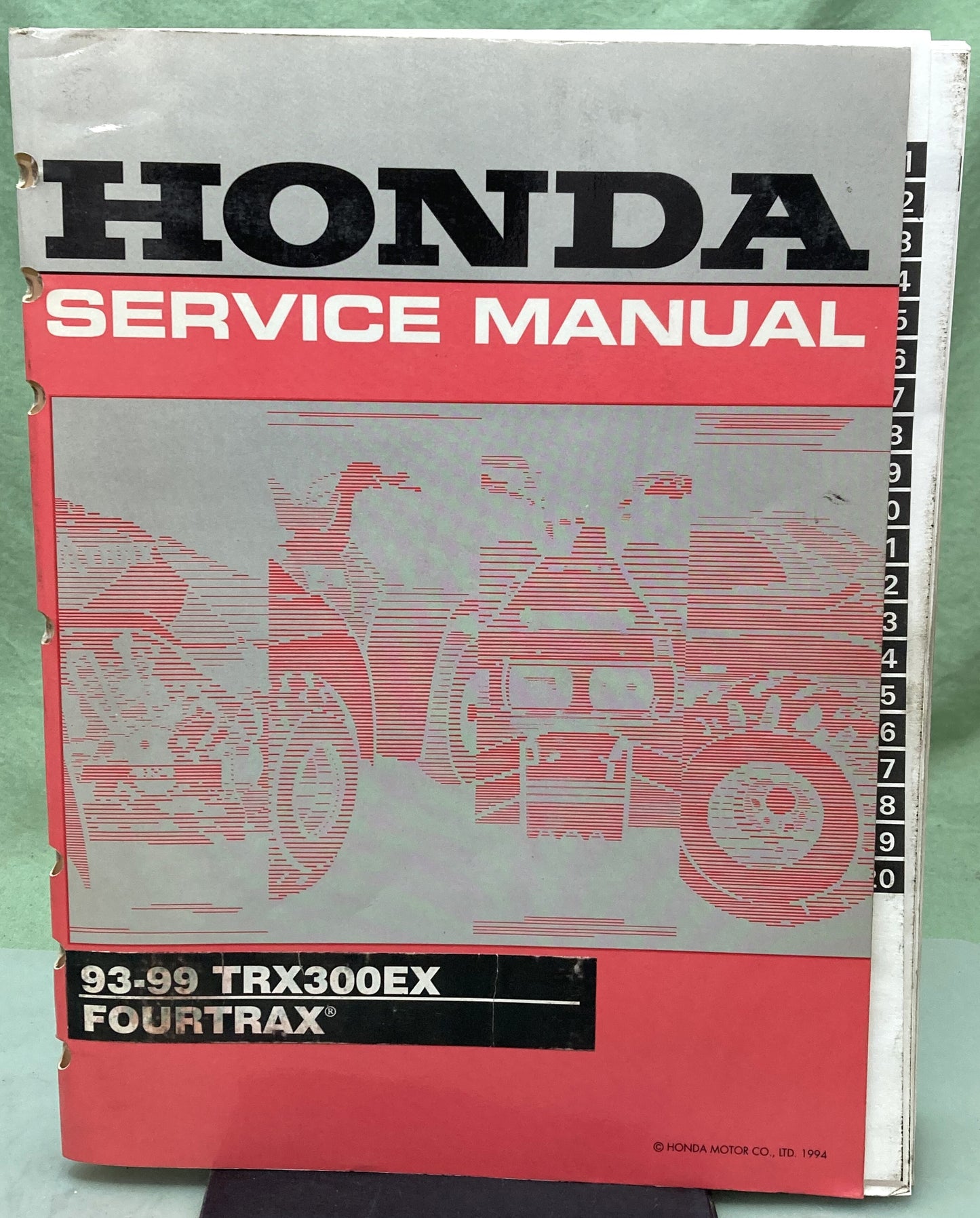 Genuine Honda 61HM305 TRX300EX Fourtrax Service Manual 1997