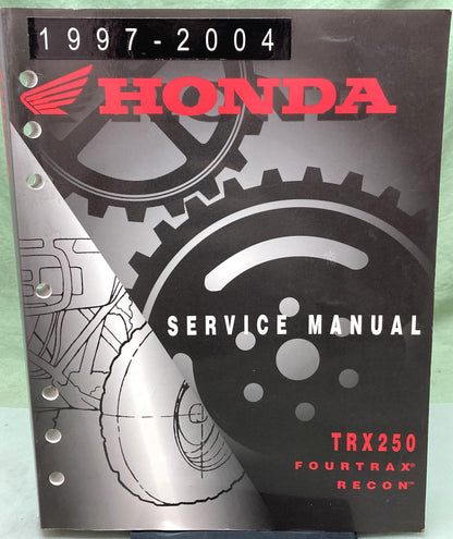 Genuine Honda 61HM807 TRX250 Fourtrax Recon Service Manual 2000