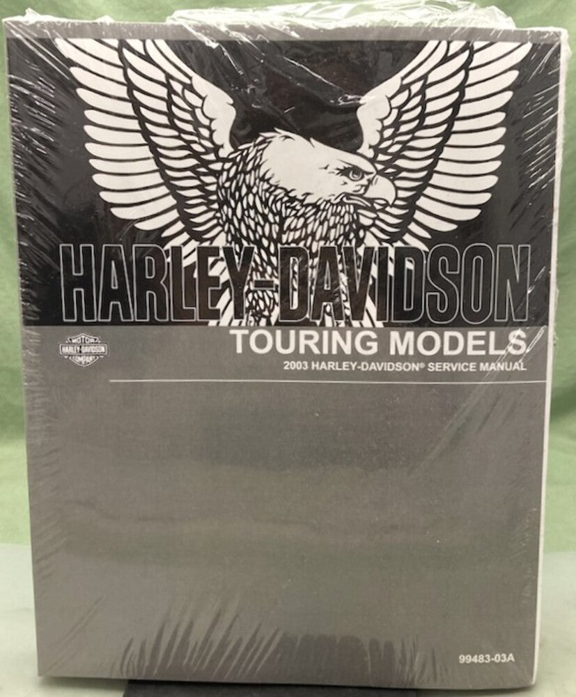Harley Davidson 99483-03A Touring Models Service Manual 2003 New Genuine