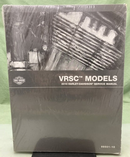 Harley Davidson 99501-10 VRSC Models Service Manual 2010 New Genuine