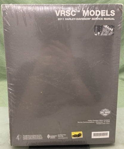 Harley Davidson 99501-11 VRSC Models Service Manual 2011 New Genuine