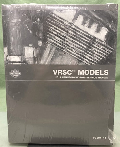Harley Davidson 99501-11 VRSC Models Service Manual 2011 New Genuine