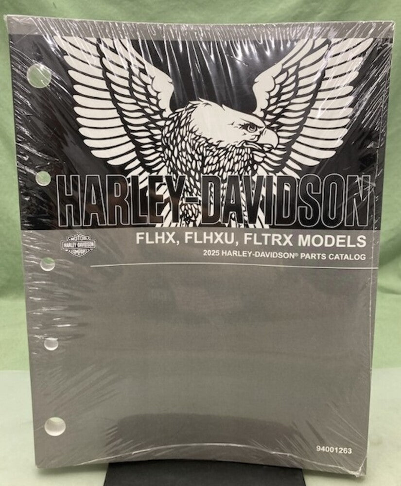 Harley Davidson 94001263 FLHX, FLHXU, FLTRX Models Parts Catalog 2025 New Gen.